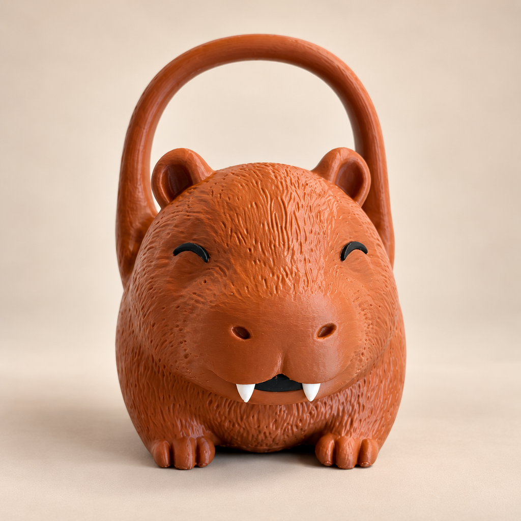 Vampire Capybara Basket