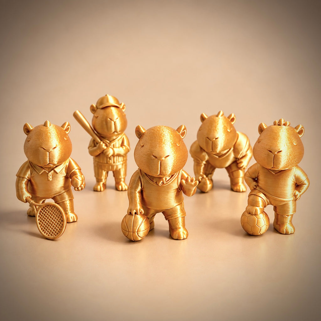 Sportybaras Set of 5 Gold
