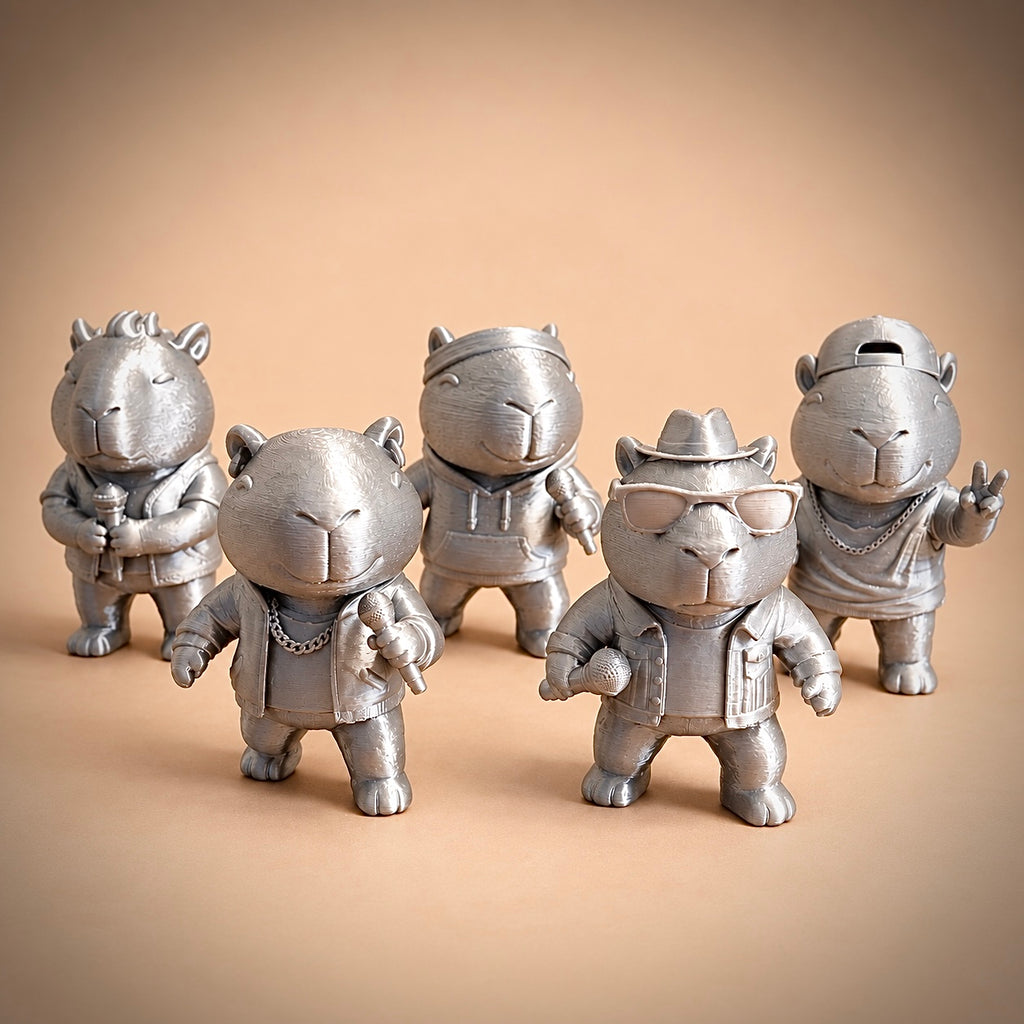 Capstreet Boys Set of 5 Silver