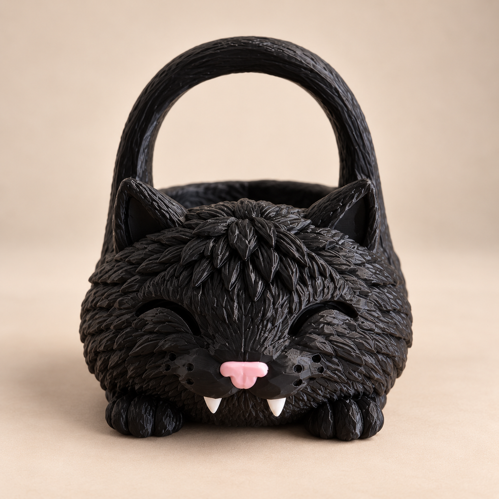 Vampire Cat Basket