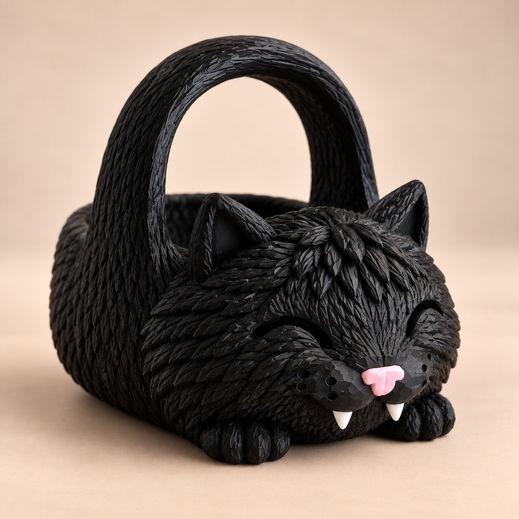Vampire Cat Basket